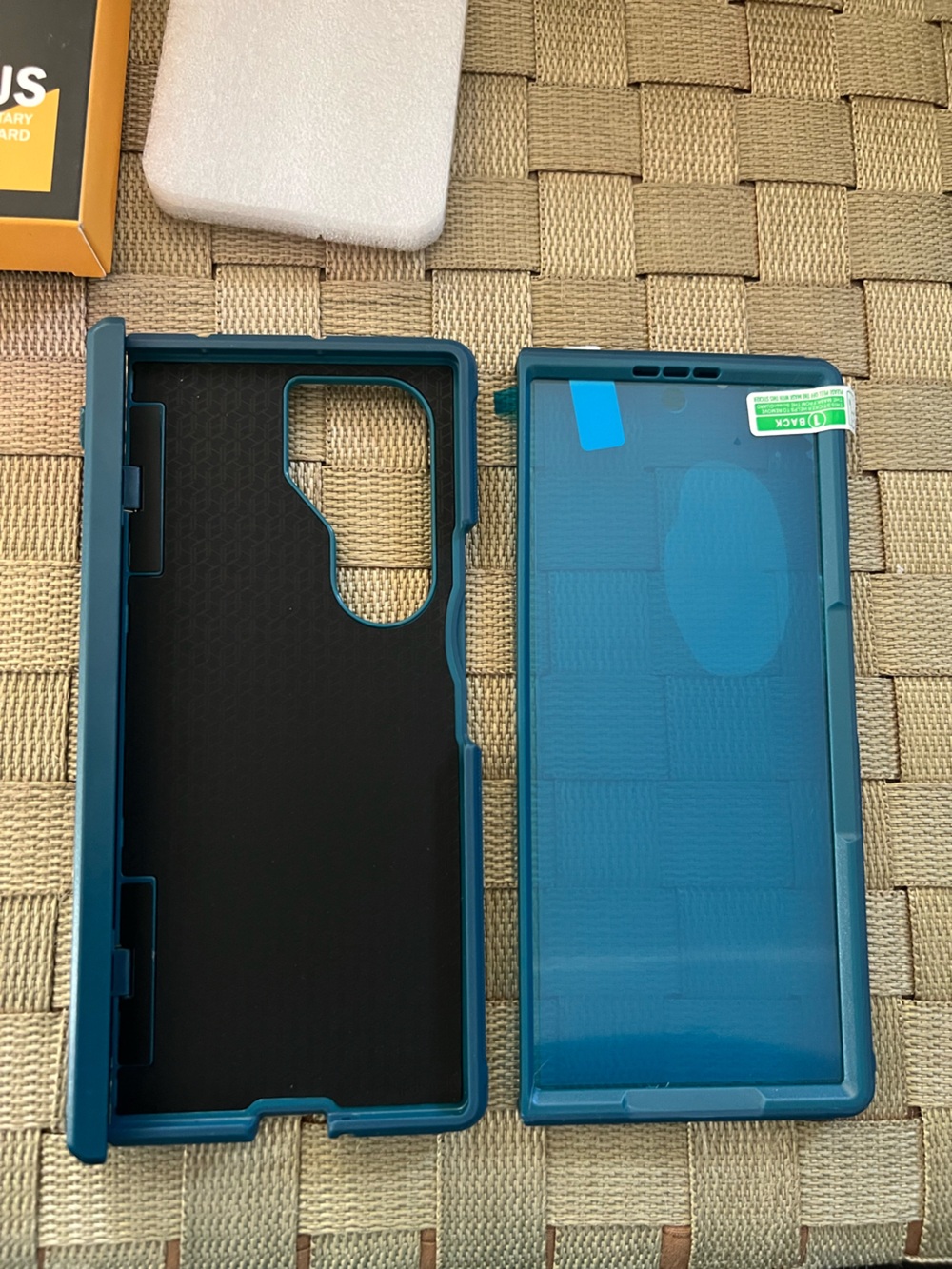 Samsung Galaxy Z Fold 7 Phone Case in Teal Blue